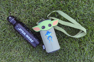 Thumbnail 6: Star Wars Mandalorian Water Bottle Sling Bag Bottle Included 