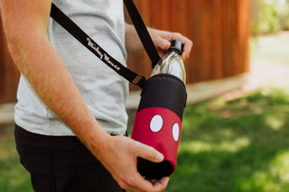Thumbnail 2: Mickey Mouse Mickey Mouse Water Bottle Sling Bag with Adjustable Strap 