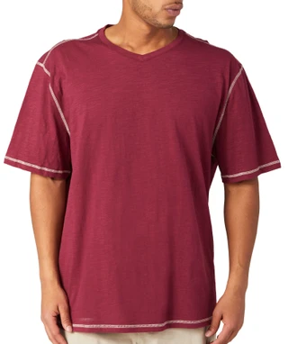 Thumbnail 1: REEL LEGENDS Mens Performance Pineland V Neck Short Sleeve Shirt 