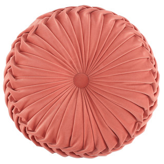 Thumbnail 1: Levtex Home Levtex Home Eleni Round Velvet Pillow 