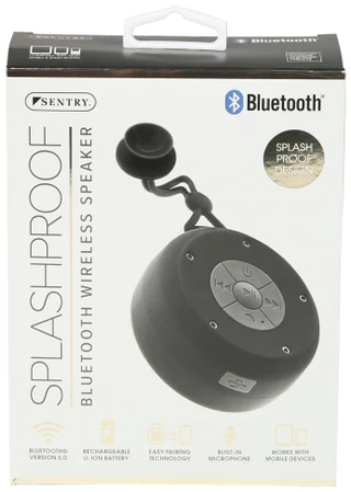 Thumbnail 2: Sentry Sentry Splashproof Bluetooth Wireless Speaker 