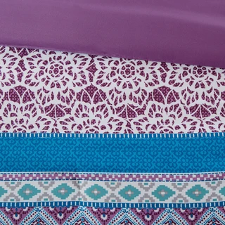 Thumbnail 9: Intelligent Design Intelligent Design Joni Purple Comforter Set 