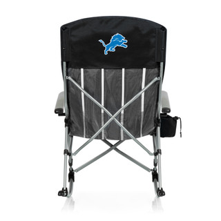 Thumbnail 2: DETROIT LIONS NFL Detroit Lions Outdoor Rocking Camp Chair with Bag 