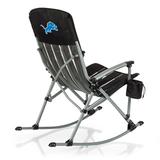 Thumbnail 1: DETROIT LIONS NFL Detroit Lions Outdoor Rocking Camp Chair with Bag 