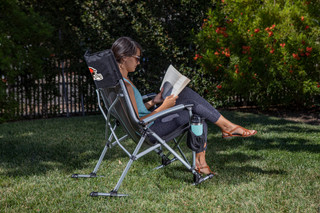 Thumbnail 6: CLEVELAND BROWNS NFL Cleveland Browns Outdoor Rocking Camp Chair with Bag 