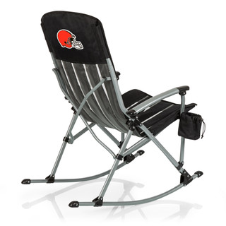 Thumbnail 1: CLEVELAND BROWNS NFL Cleveland Browns Outdoor Rocking Camp Chair with Bag 