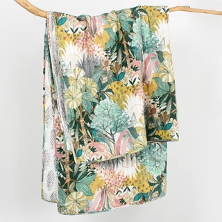 Thumbnail 8: Levtex Home Levtex Home Reversible Floral Ashika Quilted Throw 