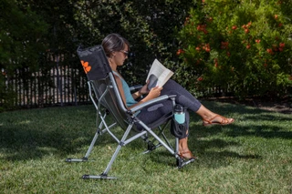 Thumbnail 6: CLEMSON TIGERS CLEMSON TIGERS NCAA Outdoor Rocking Camp Chair with Bag 
