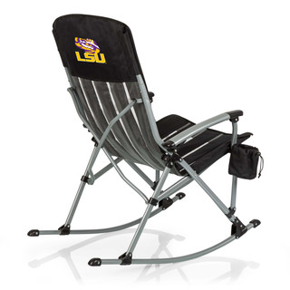 Thumbnail 1: LSU Tigers LSU TIGERS NCAA Outdoor Rocking Camp Chair with Bag 