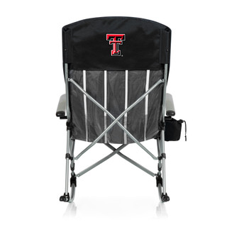 Thumbnail 4: TEXAS TECH TEXAS TECH NCAA Outdoor Rocking Camp Chair with Bag 