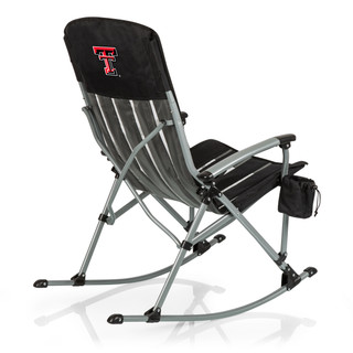Thumbnail 2: TEXAS TECH TEXAS TECH NCAA Outdoor Rocking Camp Chair with Bag 