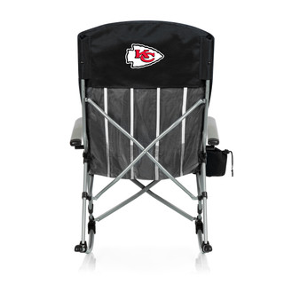 Thumbnail 2: KANSAS CITY CHIEFS KANSAS CITY CHIEFS NFL Outdoor Rocking Camp Chair with Bag 