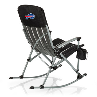 Thumbnail 2: BUFFALO BILLS BUFFALO BILLS NFL Outdoor Rocking Camp Chair with Bag 