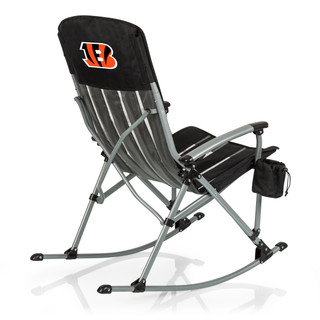 Thumbnail 2: CINCINNATI BENGALS CINCINNATI BENGALS NFL Outdoor Rocking Camp Chair with Bag 