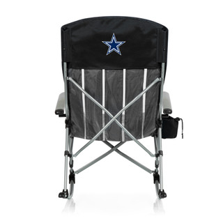 Thumbnail 2: Dallas Cowboys DALLAS COWBOYS NFL Outdoor Rocking Camp Chair with Bag 