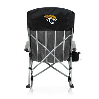 Thumbnail 2: Jacksonville Jaguars JACKSONVILLE JAGUARS NFL Outdoor Rocking Camp Chair with Bag 
