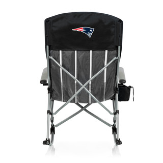 Thumbnail 2: New England Patriots NEW ENGLAND PATRIOTS NFL Outdoor Rocking Camp Chair with Bag 