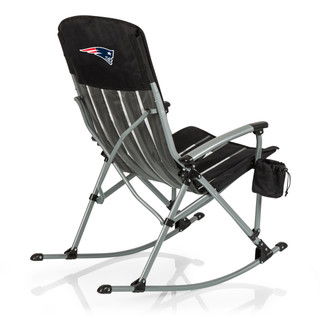 Thumbnail 1: New England Patriots NEW ENGLAND PATRIOTS NFL Outdoor Rocking Camp Chair with Bag 