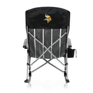 Thumbnail 2: MINNESOTA VIKINGS MINNESOTA VIKINGS NFL Outdoor Rocking Camp Chair with Bag 