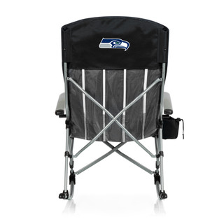 Thumbnail 4: SEATTLE SEAHAWKS SEATTLE SEAHAWKS NFL Outdoor Rocking Camp Chair with Bag 