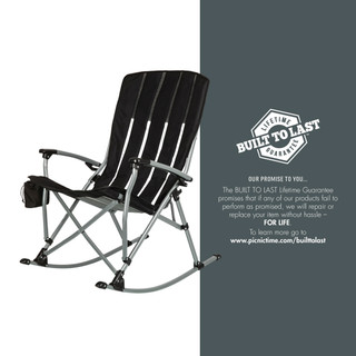 Thumbnail 16: SEATTLE SEAHAWKS SEATTLE SEAHAWKS NFL Outdoor Rocking Camp Chair with Bag 