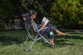 Thumbnail 6: SAN FRANCISCO 49ERS SAN FRANCISCO 49ERS NFL Outdoor Rocking Camp Chair with Bag 