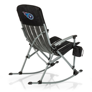 Thumbnail 2: TENNESSEE TITANS Tennessee Titans NFL Outdoor Rocking Camp Chair with Bag 