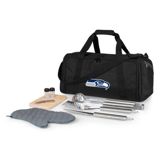 Thumbnail 1: SEATTLE SEAHAWKS SEATTLE SEAHAWKS NFL 8PC Grill Set & Cooler 