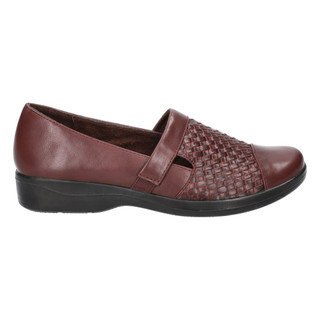 BURGUNDY WOVEN EMBOSSED