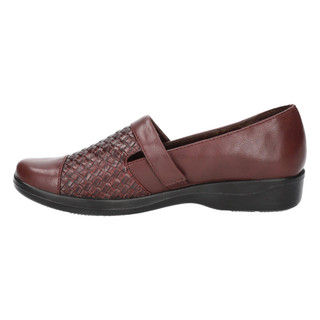 Thumbnail 3: BURGUNDY WOVEN EMBOSSED