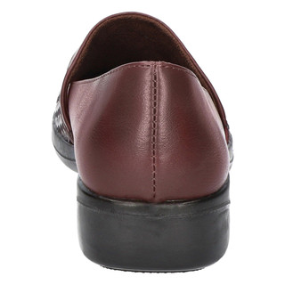 Thumbnail 5: BURGUNDY WOVEN EMBOSSED