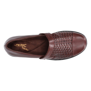 Thumbnail 6: BURGUNDY WOVEN EMBOSSED
