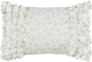 Thumbnail 2: Laura Ashley Laura Ashley Harper Floral Ruffle Breakfast Pillow 