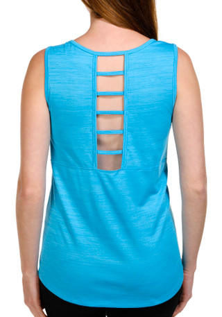 Thumbnail 2: RB3 Active RB3 Active Womens Solid Ladder Back Tank Top 