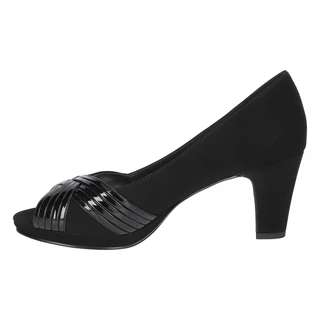 Thumbnail 5: Easy Street Easy Street Womens Lavish Peep Toe Pump 