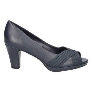 Thumbnail 2: Easy Street Easy Street Womens Lavish Peep Toe Pump 
