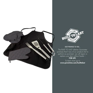 Thumbnail 8: New York Jets NFL New York Jets 6pc BBQ Apron Tote Grill Set 