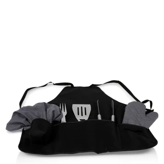 Thumbnail 9: Philadelphia Eagles NFL Philadelphia Eagles 6pc BBQ Apron Tote Grill Set 