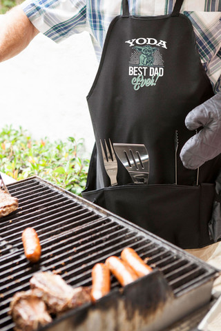 Thumbnail 2: Star Wars Star Wars  6pc BBQ Apron Tote Grill Set 