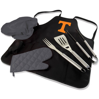 Thumbnail 1: Tennessee Volunteers NCAA Tennessee Volunteers 6pc BBQ Apron Tote Grill Set 