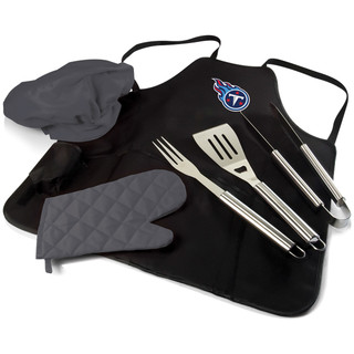 Thumbnail 1: TENNESSEE TITANS NFL Tennessee Titans 6pc BBQ Apron Tote Grill Set 
