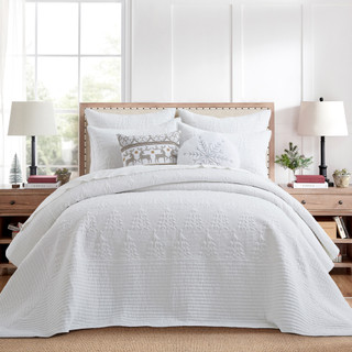 Thumbnail 5: Levtex Home Levtex Home O Christmas Tree White Bedspread Set 