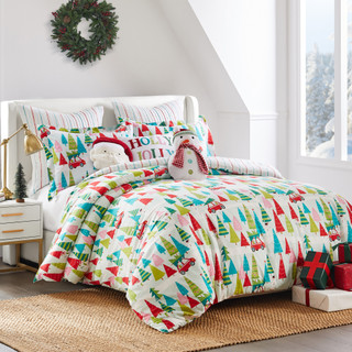 Thumbnail 8: Levtex Home Levtex Home Holly Jolly Comforter Set 