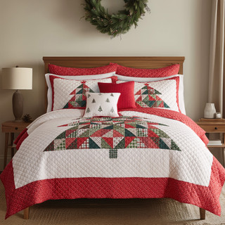 Thumbnail 6: Levtex Home Levtex Home Patchwork Pine Euro Sham Set of 2 