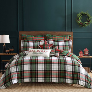 Thumbnail 6: Levtex Home Levtex Home Spencer Plaid Green Euro Sham Set of 2 