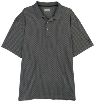 Thumbnail 1: PGA TOUR Big & Tall Mens Geo Jacquard Print Short Sleeve Polo Shirt 
