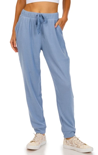 Thumbnail 2: No Comment No Comment Juniors Ribbed Joggers 