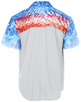 Thumbnail 16: Loco Skailz Loco Skailz Mens Performance Fishing Short Sleeve Top 