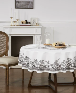 Thumbnail 2: Spode Spode  Woodlands 70 in. Round Tablecloth 