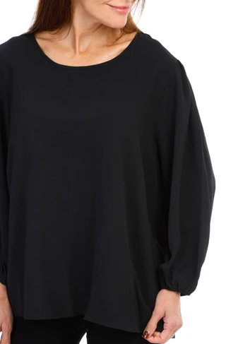 Thumbnail 8: Blue Sol Blue Sol Womens Puff Long Sleeve Solid Top 